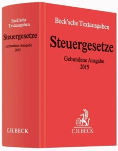 Cover Steuergesetze (SteuerG) 2015, m. CD-ROM