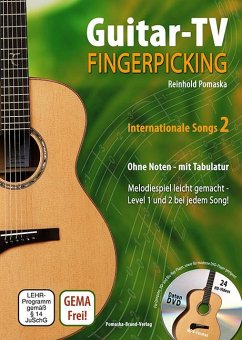Guitar-TV: Fingerpicking - Internationale Songs 2 (mit DVD) - Pomaska, Reinhold