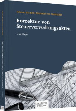 Korrektur von Steuerverwaltungsakten - Bartone, Roberto;Wedelstädt, Alexander von