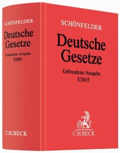 Schönfelder Deutsche Gesetze Gebundene Ausgabe I/2015