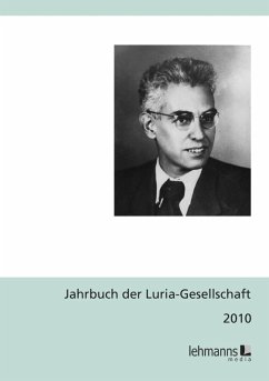 Cover Jahrbuch der Luria-Gesellschaft 2010 (eBook, PDF)