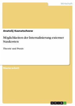 Möglichkeiten der Internalisierung externer Staukosten (eBook, PDF)