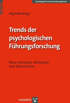 Trends der psychologischen Führungsforschung (eBook, PDF) - Felfe, Jörg