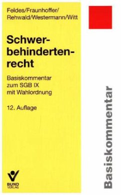 Cover Schwerbehindertenrecht (SchwbR), Basiskommentar