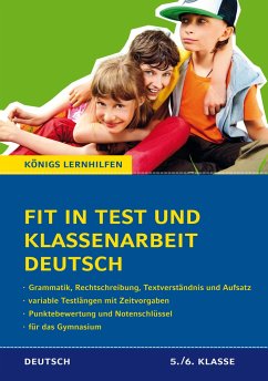 Fit in Test und Klassenarbeit - Deutsch 5./6. Klasse Gymnasium - Süß, Peter