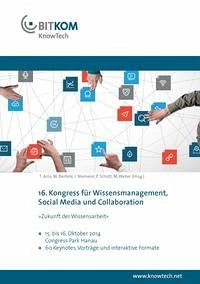 KnowTech - 16. Kongress für Wissensmanagement, Social Media und Collaboration