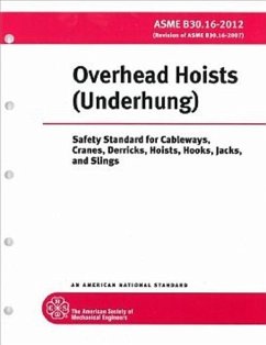Overhead Hoists (Underhung) - American Society Of Mechanical Engineers