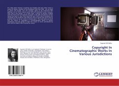 Copyright In Cinematographic Works In Various Jurisdictions - Gill Sidhu, Supreet