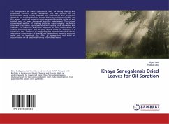 Cover Khaya Senegalensis Dried Leaves for Oil Sorption