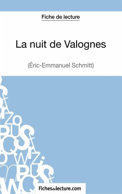 La nuit de Valognes d'Eric-Emmanuel Schmitt (Fiche de lecture) - Grosjean, Vanessa; Fichesdelecture