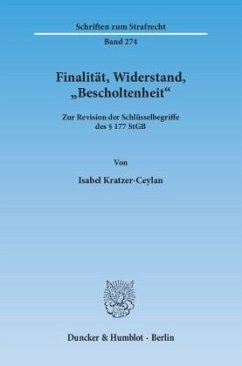 Finalität, Widerstand, »Bescholtenheit«. - Kratzer-Ceylan, Isabel Finalität, Widerstand, »Bescholtenheit«. - Kratzer-Ceylan, Isabel