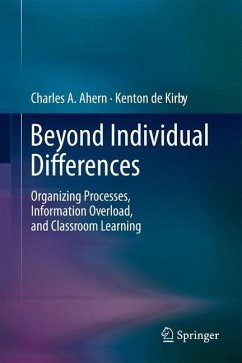 Beyond Individual Differences - Ahern, Charles A.;de Kirby, Kenton