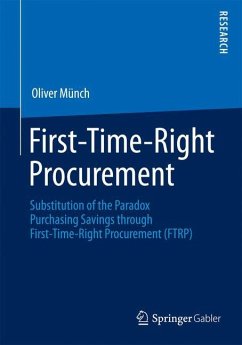 First-Time-Right Procurement - Münch, Oliver
