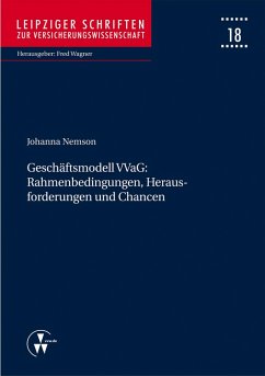 Geschäftsmodell VVaG: Rahmenbedingungen, Herausforderungen und Chancen (eBook, PDF) - Nemson, Johanna