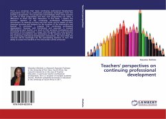 Teachers' perspectives on continuing professional development - Mokhele, Matseliso