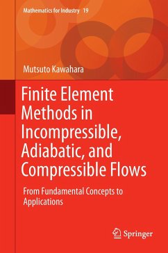 Finite Element Methods in Incompressible, Adiabatic, and Compressible Flows - Kawahara, Mutsuto