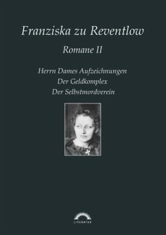 Franziska zu Reventlow: Werke 2 - Romane II (eBook, PDF) - Thomasberger, Andreas