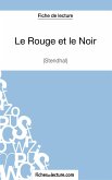 Le Rouge et le Noir de Stendhal (Fiche de lecture)