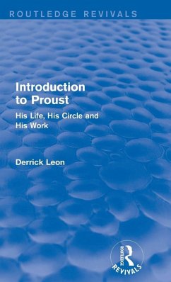 Cover Introduction to Proust