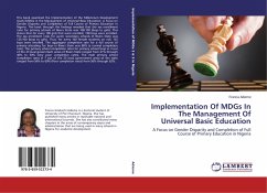 Implementation Of MDGs In The Management Of Universal Basic Education