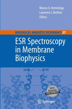 ESR Spectroscopy in Membrane Biophysics