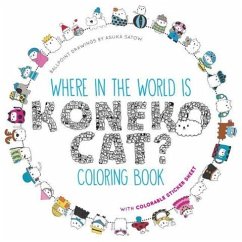 Where in the World Is Koneko Cat? Coloring Book - Satow, Asuka