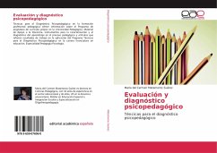 Evaluación y diagnóstico psicopedagógico - Matamoros Suárez, María del Carmen