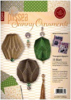 Cover Plissea Transparentpapier Sunny Ornaments