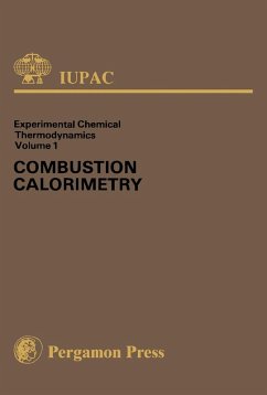 Cover Combustion Calorimetry (eBook, PDF)
