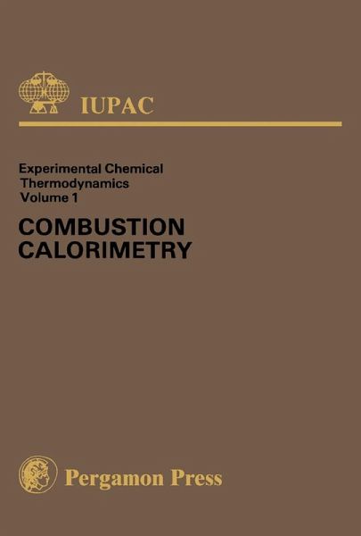 Combustion Calorimetry (eBook, PDF) Combustion Calorimetry (eBook, PDF)