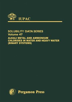 Alkali Metal and Ammonium Chlorides in Water and Heavy Water (Binary Systems) (eBook, PDF)