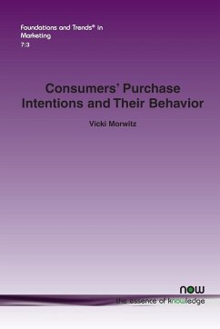 Consumers' Purchase Intentions and Their Behavior - Morwitz, Vicki