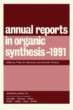 Cover Annual Reports in Organic Synthesis - 1991 (eBook, PDF)