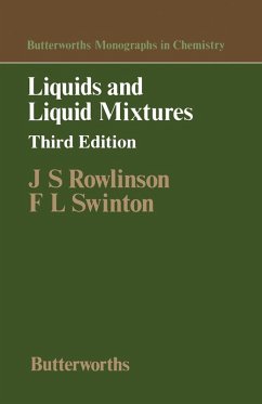Cover Liquids and Liquid Mixtures (eBook, PDF)