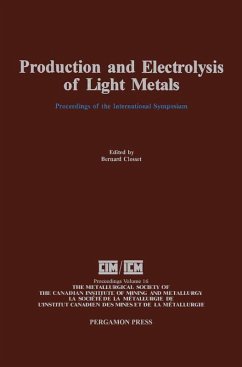 Production and Electrolysis of Light Metals (eBook, PDF)