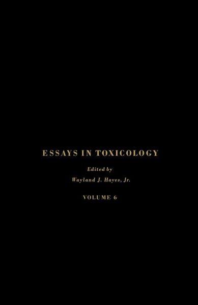 Essays in Toxicology (eBook, PDF)