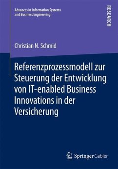 Referenzprozessmodell zur Steuerung der Entwicklung von IT-enabled Business Innovations in der Versicherung - Schmid, Christian N.