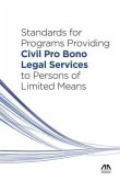 Standards for Programs Providing Civil Pro Bono Legal Services to People of Limited Means