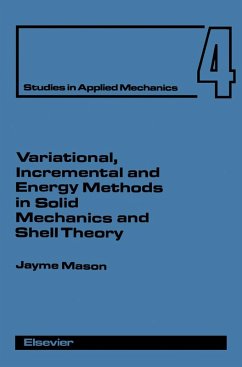Cover Variational, Incremental and Energy Methods in Solid Mechanics and Shell Theory (eBook, PDF)