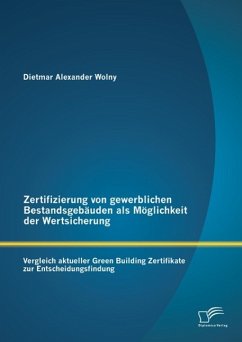 Cover Zertifizierung von gewerblichen Bestandsgebäuden als Möglichkeit der Wertsicherung: Vergleich aktueller Green Building Zertifikate zur Entscheidungsfindung (eBook, PDF)