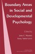 Boundary Areas in Social and... - Bild 1
