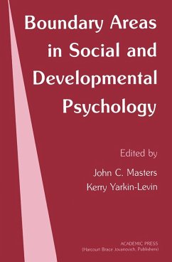 Boundary Areas in Social and Developmental Psychology (eBook, PDF)