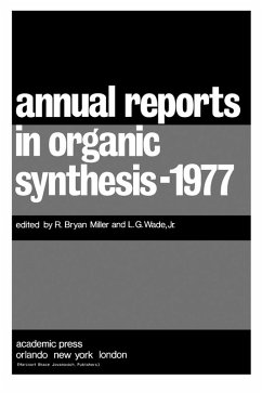Cover Annual Reports in Organic Synthesis-1977 (eBook, PDF)