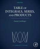 Table of Integrals, Series, and Products (eBook, ePUB)