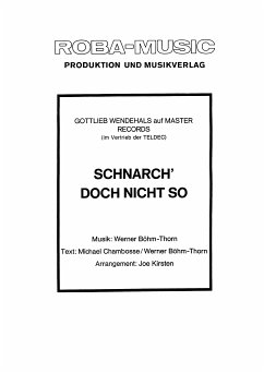 Scharch' doch nicht so (fixed-layout eBook, ePUB) - Wendehalt, gottlieb; Böhm-Thorn, Werner; Chambosse, Michael; Kirsten, Joe