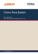 Choro Para Baden (eBook, ePUB) - Bild 1