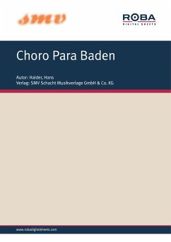 Choro Para Baden (fixed-layout eBook, ePUB) - Haider, Hans