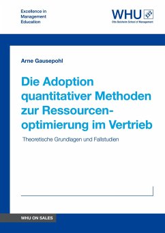 Cover Die Adoption quantitativer Methoden zur Ressourcenoptimierung im Vertrieb