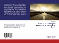 Governance and Higher Education in Pakistan: A Study
