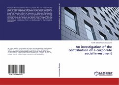 An investigation of the contribution of a corporate social investment - Ndong Ntoutoume, Achille Gildas